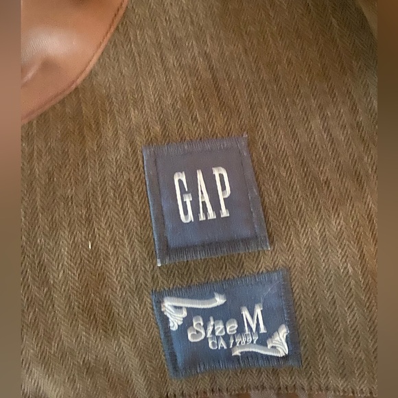GAP SPORTS COAT - BROWN - M - Picture 3 of 4